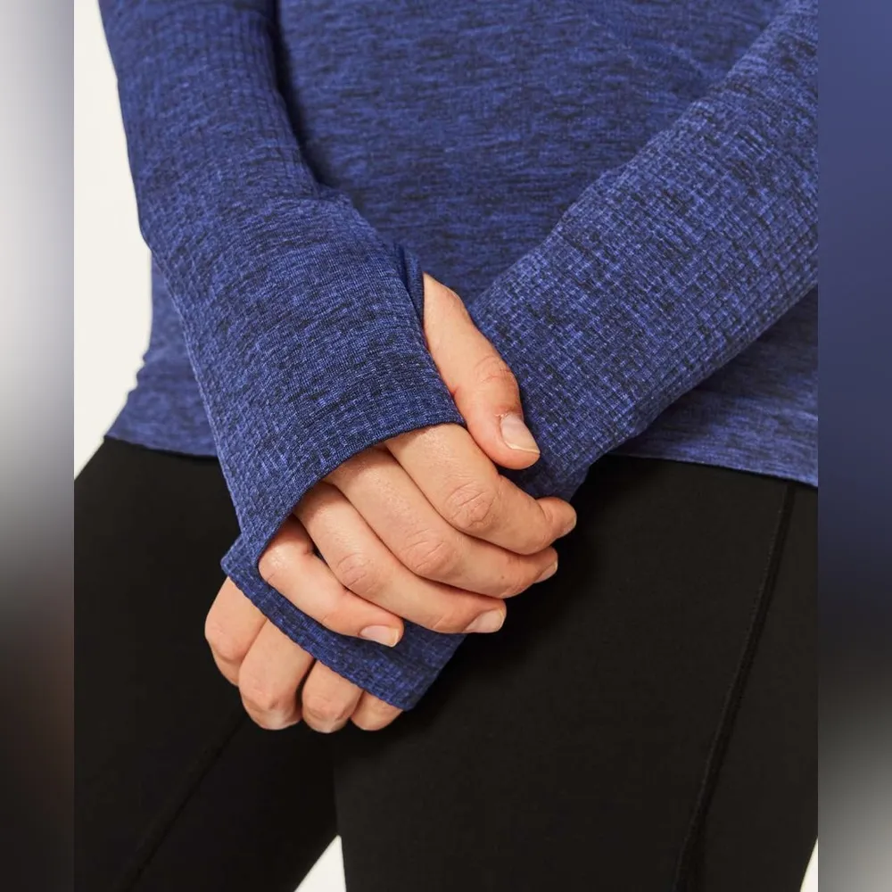 Lululemon Swiftly Tech Long Sleeve Crew Psychic / Black - Image 4