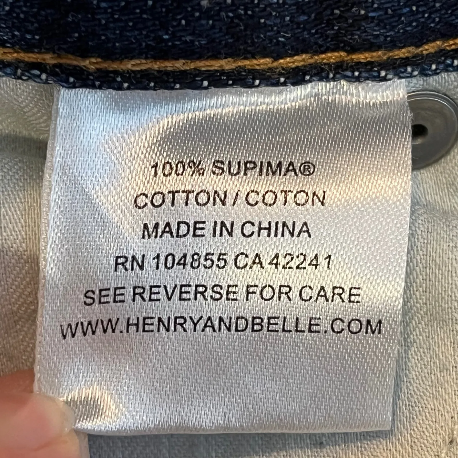 Henry & Belle Size 27 Distressed Patchwork Boyfriend Jeans Medium Wash Women Blue - Image 10