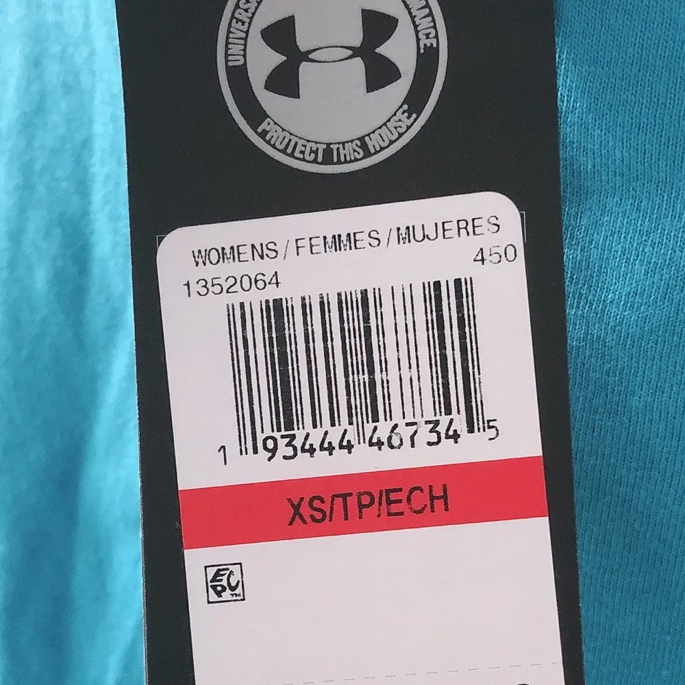 Under Armour Graphic Escape Blue Haze Tank Top, Size XS New w/Tag $25 - Image 13