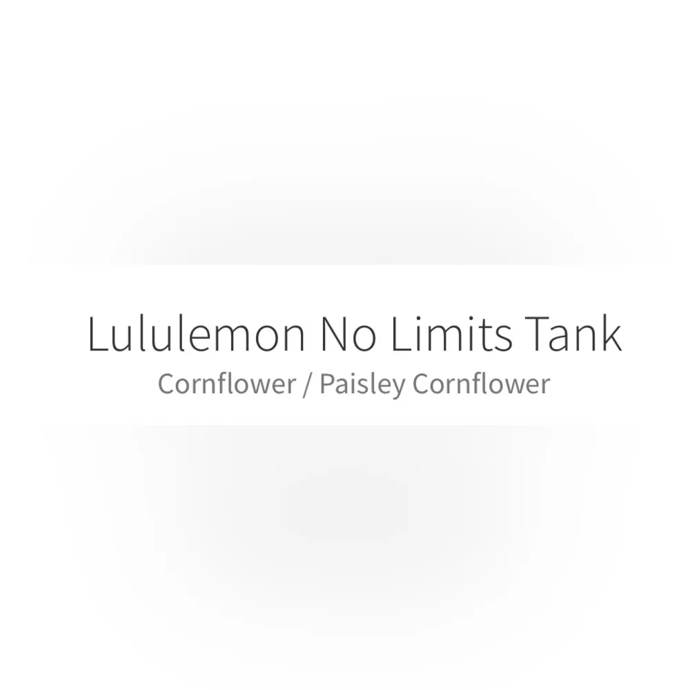 Lululemon Women No Limits Sleeveless Athletic Yoga Gym Workout Bra Tank Top Sz 4 - Image 12