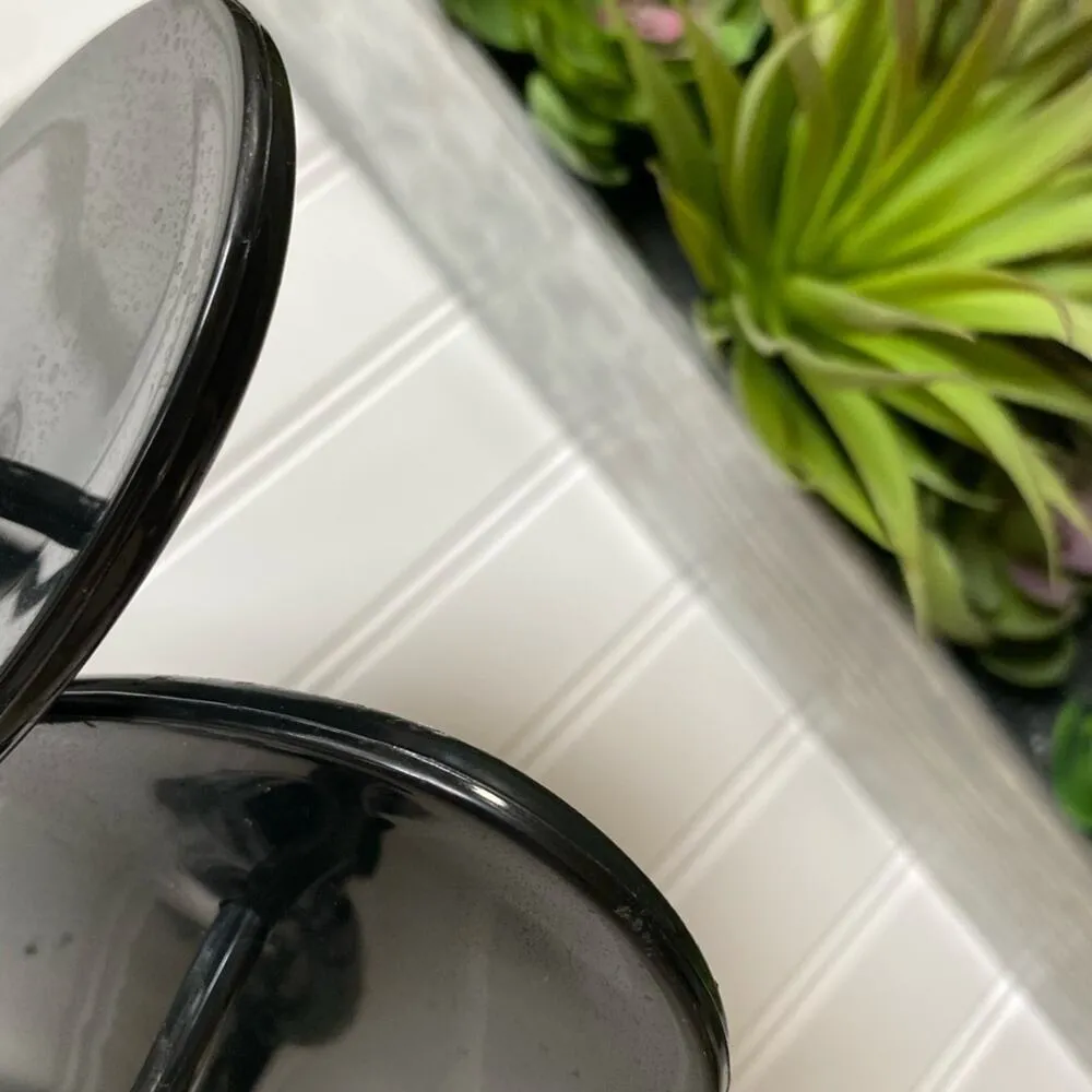 Jack Rogers sandals 7 black white jelly studded whipstitched flip flop - Image 7