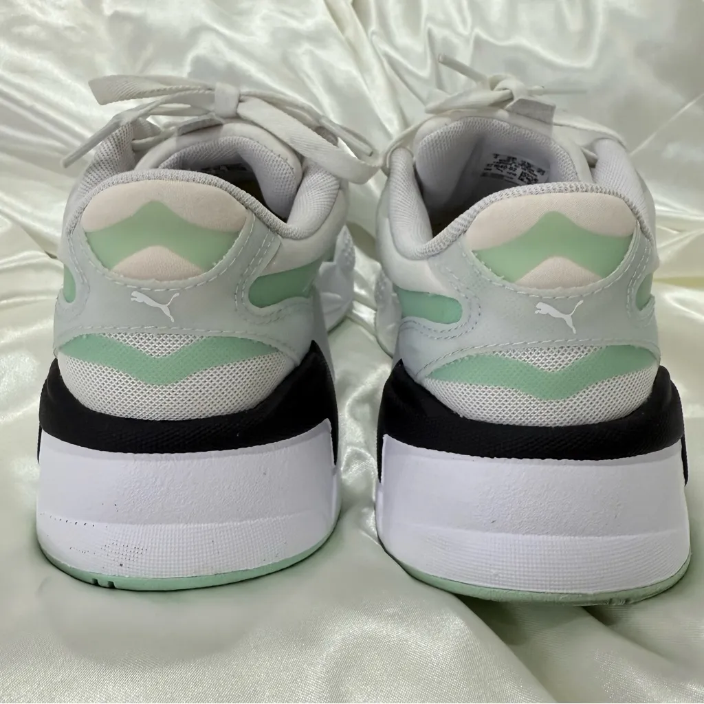 Puma RSX-3 Sneakers Mist Green Size 6.5 Chunky Running Workout Casual Sporty - Image 9