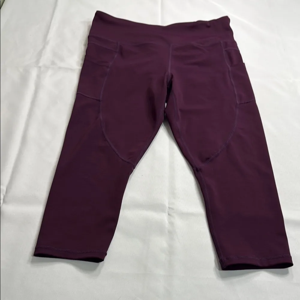ZYIA Women's Capris - Deep Purple - Image 3