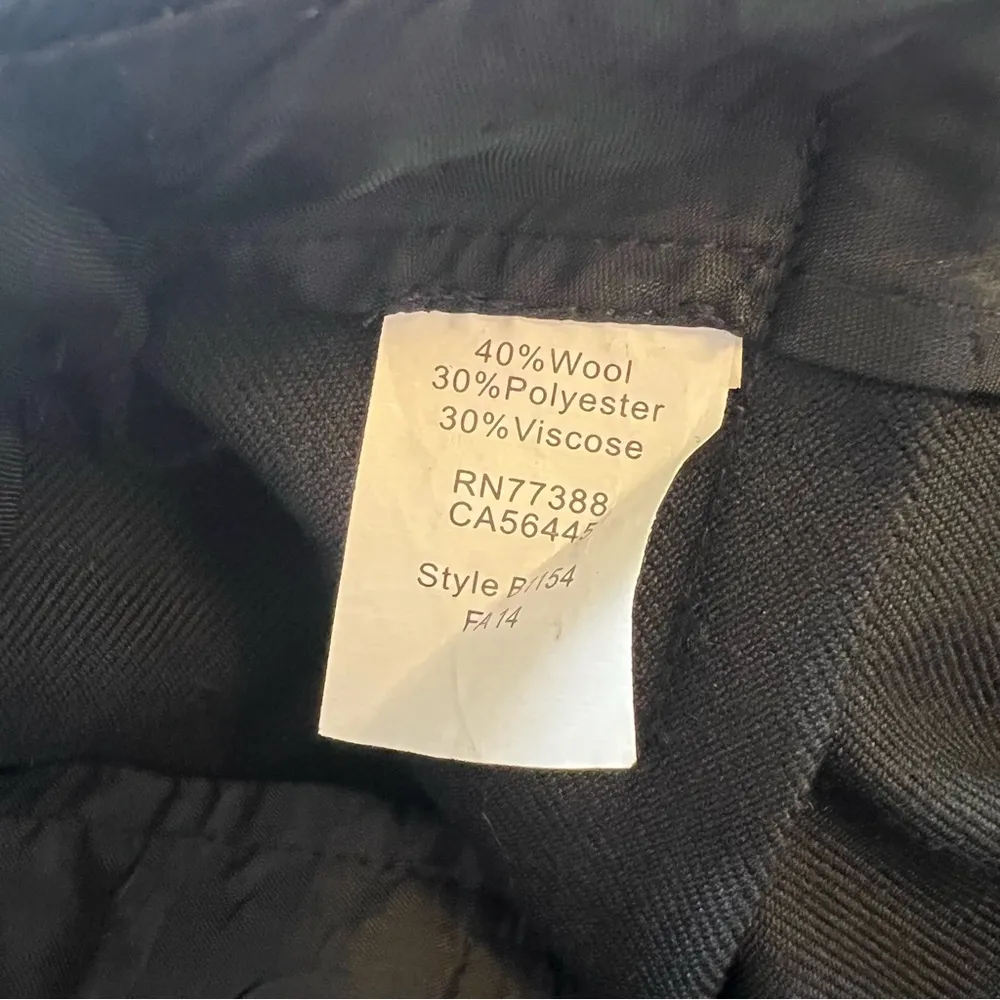 Madewell Black High Waist Sash Paperbag Wool Belted Shorts 0 - Image 5