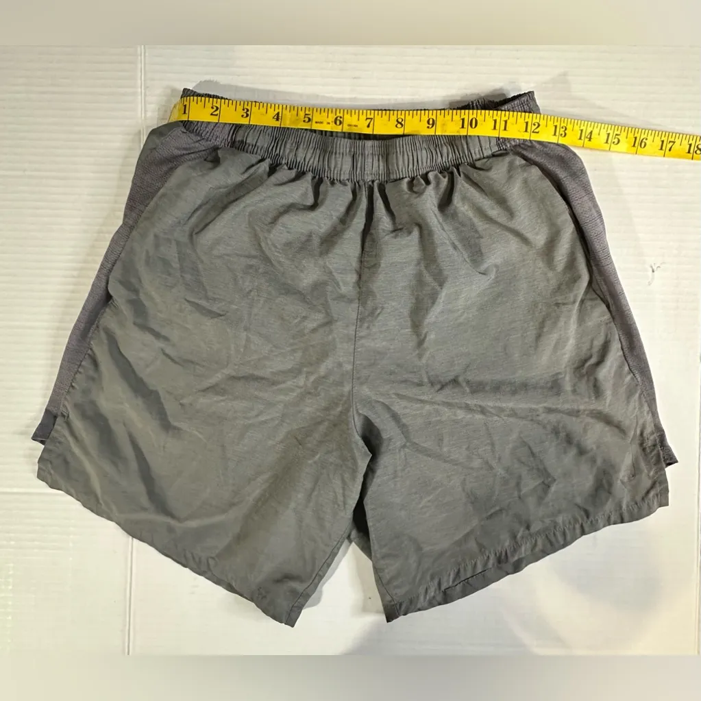 Nike‎ Dri-Fit Gray Workout Running Short with Inner Panty Women Size Small - Image 3