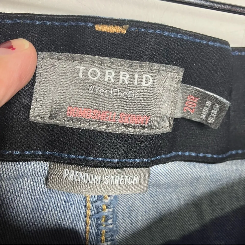 Torrid Bombshell Skinny Jeans‎ size 20R - Image 6