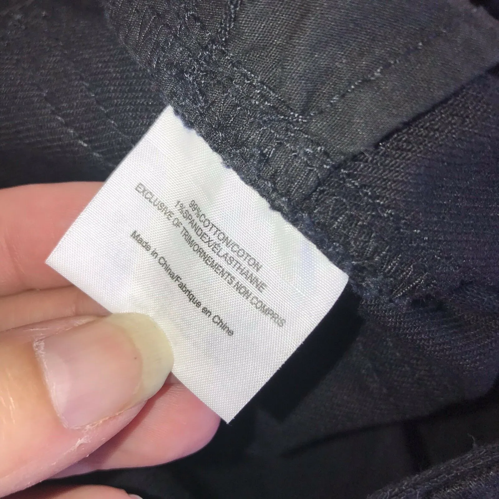 Tory Burch Womens Jeans Size 28 Super Skinny Black Stretchy Cotton‎ Blend - Image 5