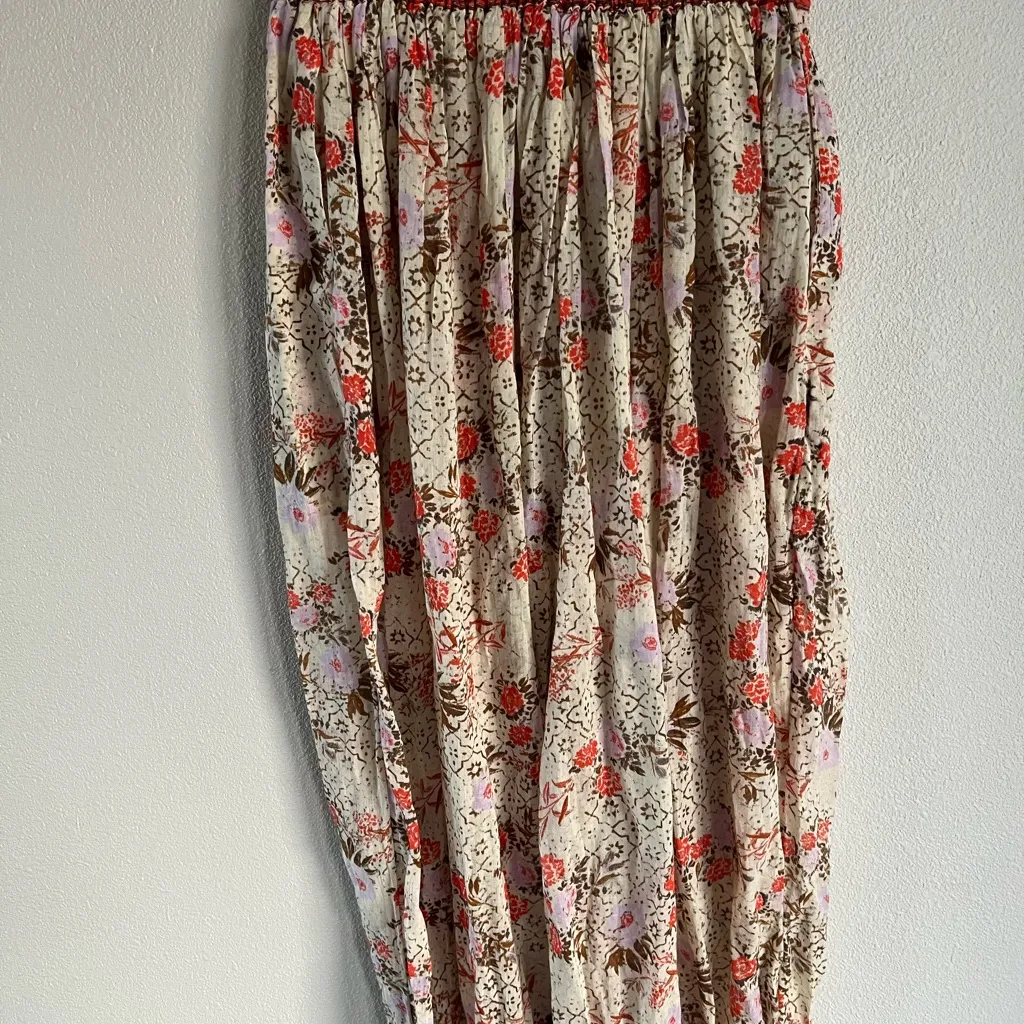 NWT New Free People Intimately Picnic Partay Balloon Ivory Harem Pants Sz S Boho - Image 5