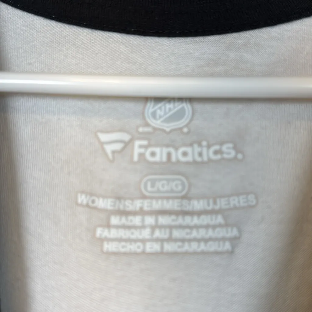 Vegas Golden Knights Hockey Fanatics Long SleeveShirt Size Large EUC #5682 - Image 6