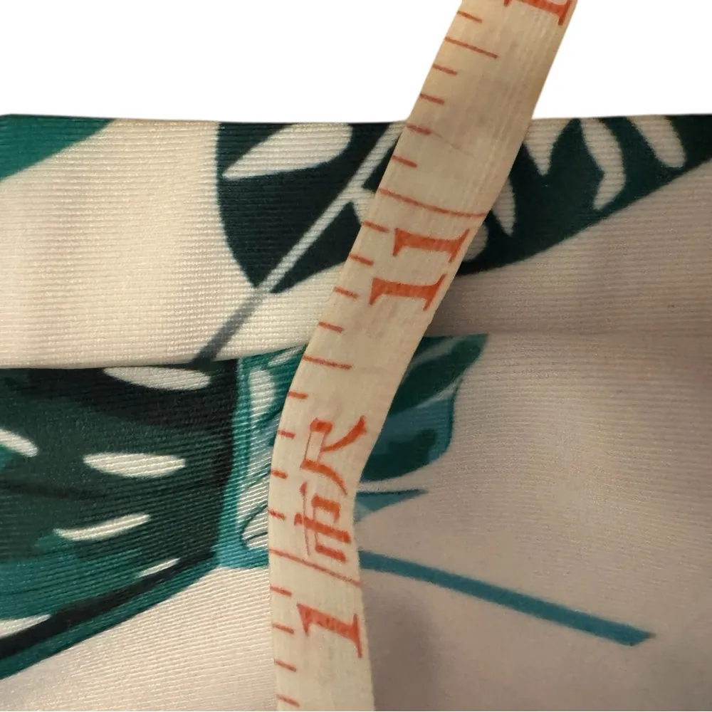 Avidlove Leaf Print High-Waisted Bikini Bottom NWOT - Image 6