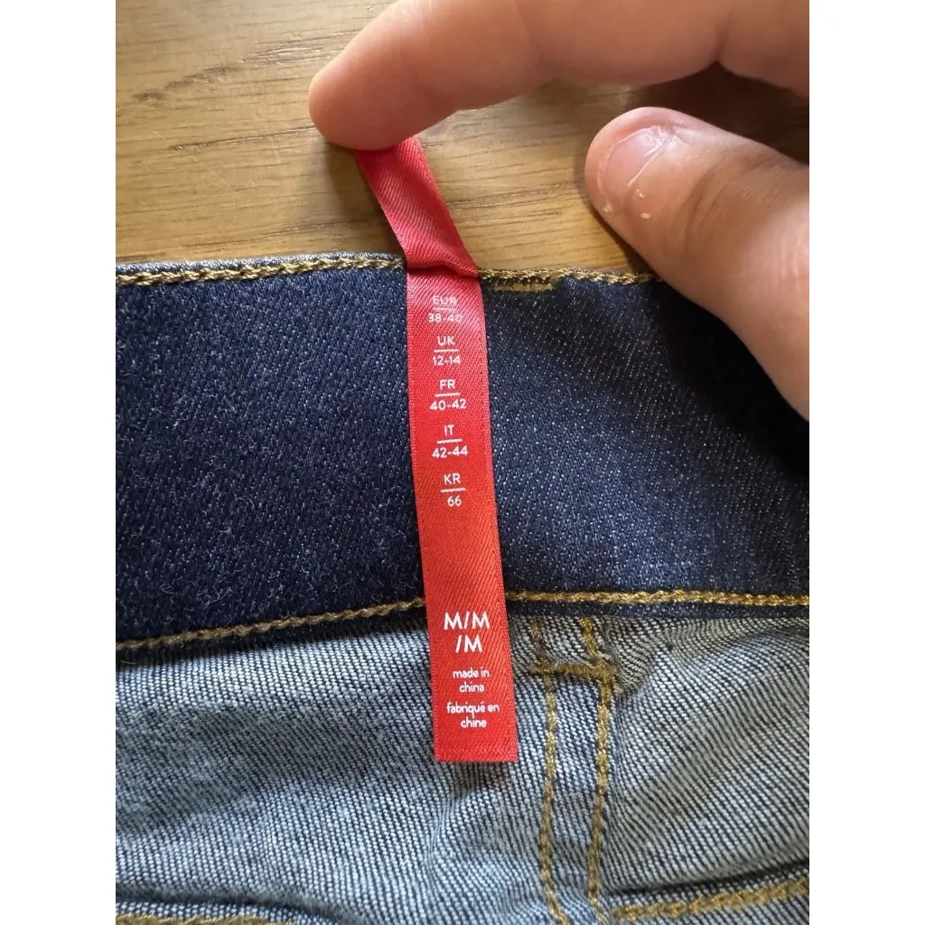 Spanx Women Size Medium Jeans‎ Wide Leg Stretch Preppy City Loungewear Career - Image 8