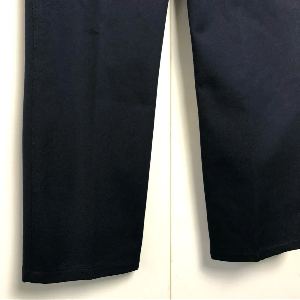 St. John Sport 5 Pocket Straight Leg Pants Dark Navy Blue - Image 10