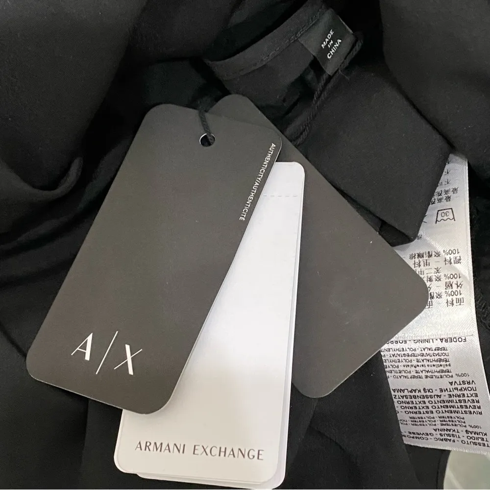 A/X Armani Exchange Sequin Mesh Top Size S New with tags - Image 10