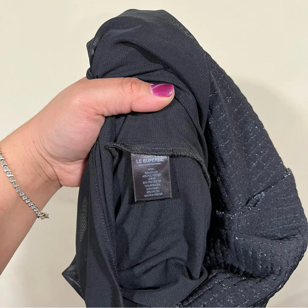 NWT Le Superbe Disco Twiggy Dress Holiday Party Dress size small - Image 9