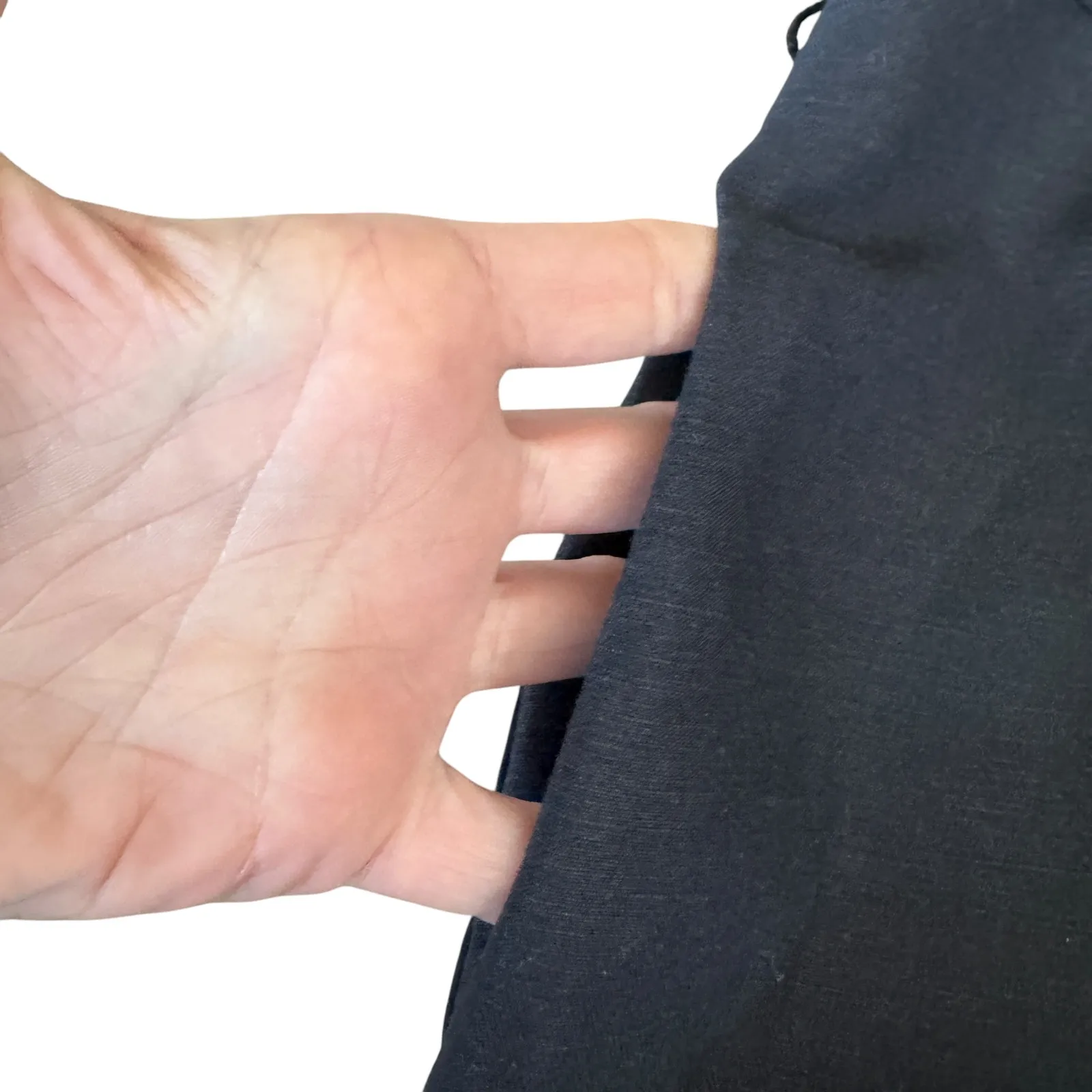 Ted Baker Linen Mini Dress Navy - Image 5