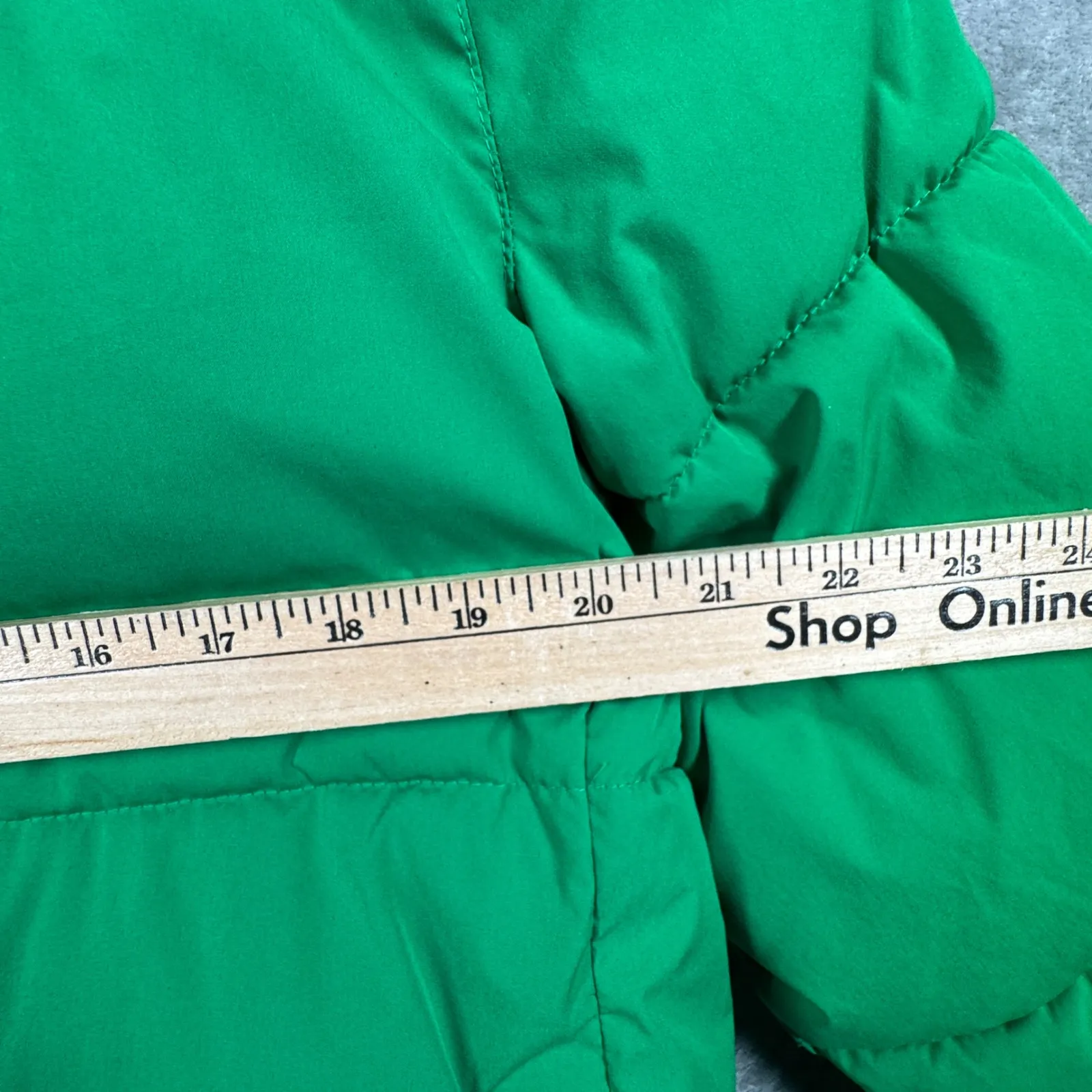 Vibrant Green Puffer Jacket Amazon Essentials S Warm Quilted Puffy Coat Winter - Image 11