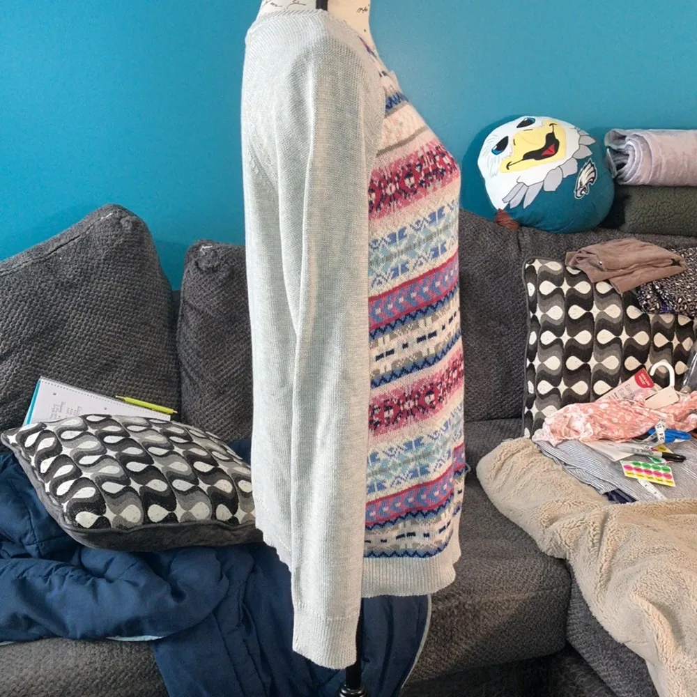 CHAPS Intarsia Pullover Sweater, XL - Image 2