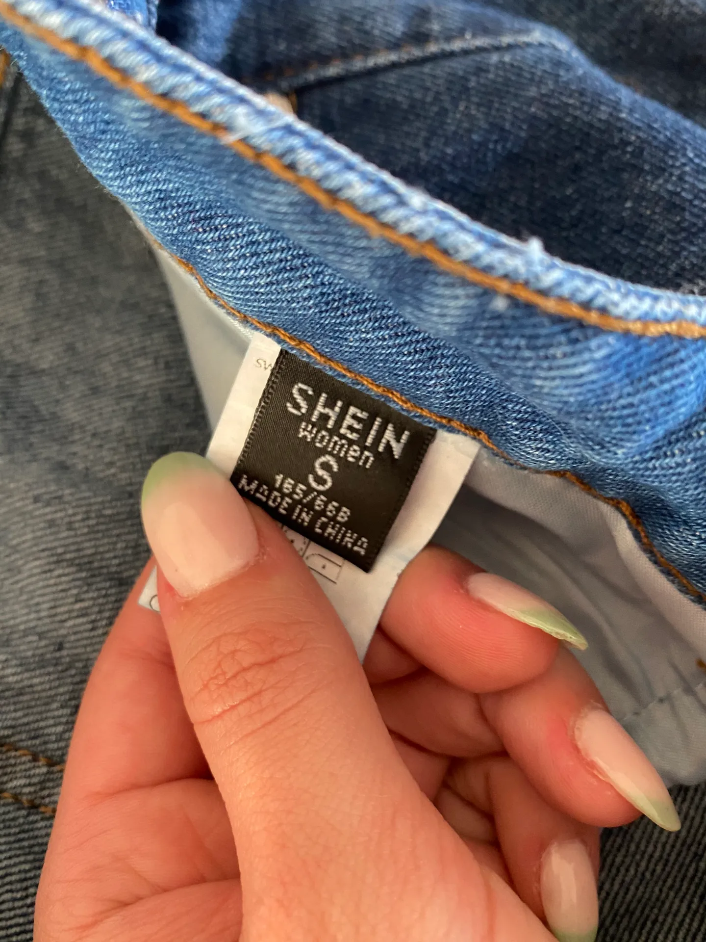 SheIn patchwork jeans - Image 2