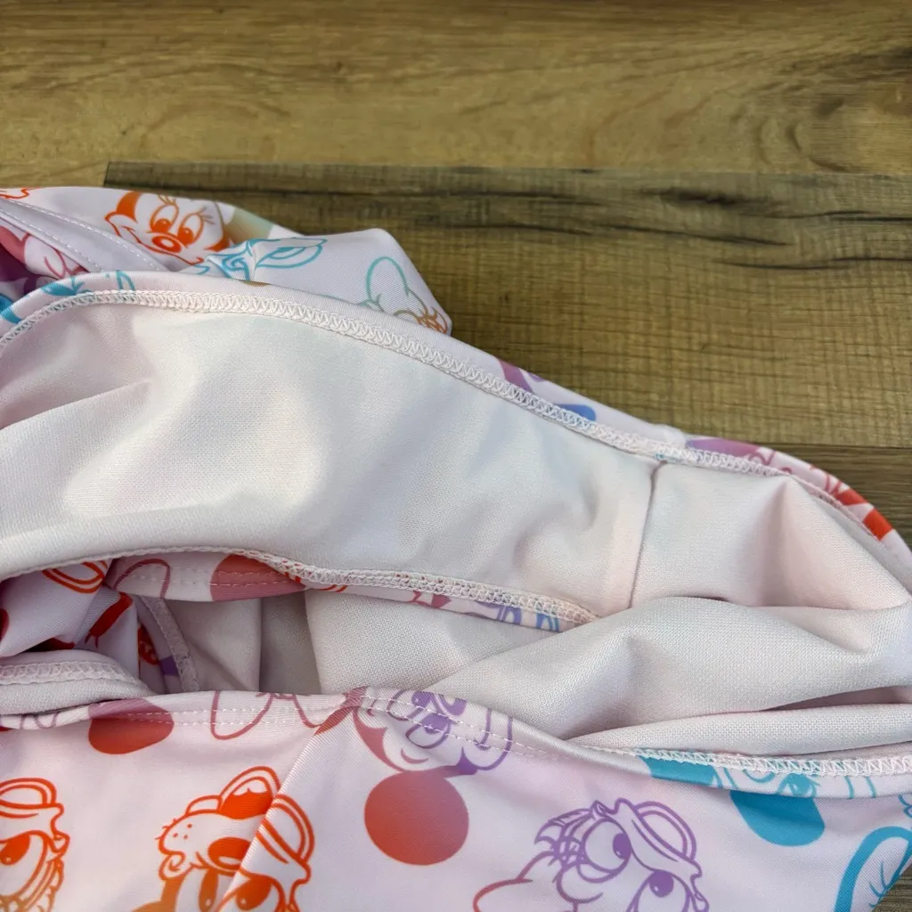 Disney Swimsuit Minnie Mickey Mouse Donald Goofy Tropical One Piece Tank - Image 6