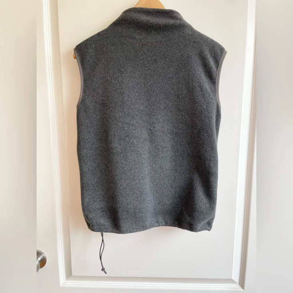 Vintage DKNY Fleece Vest Size Small Outdoor Hiking - Image 3