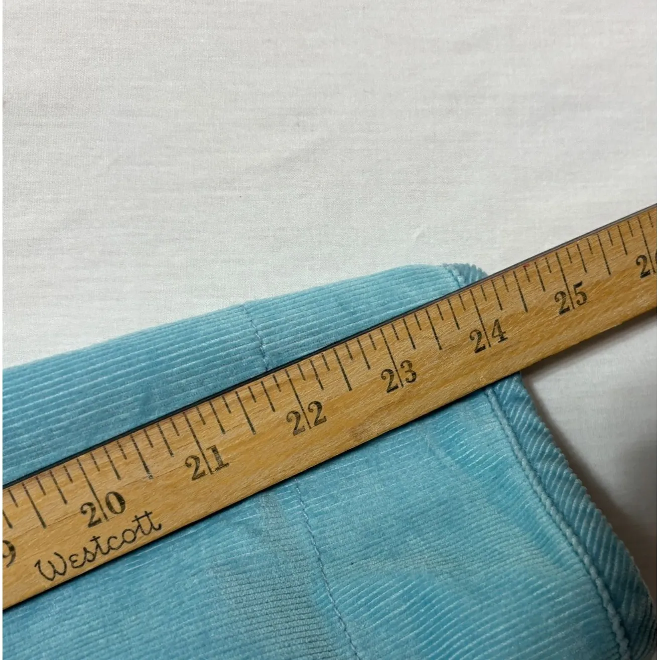 Vtg GAP Womens Corduroy Blazer Jacket Turquoise Y2K 2005 Preppy Academia Sz 12 Blue - Image 13