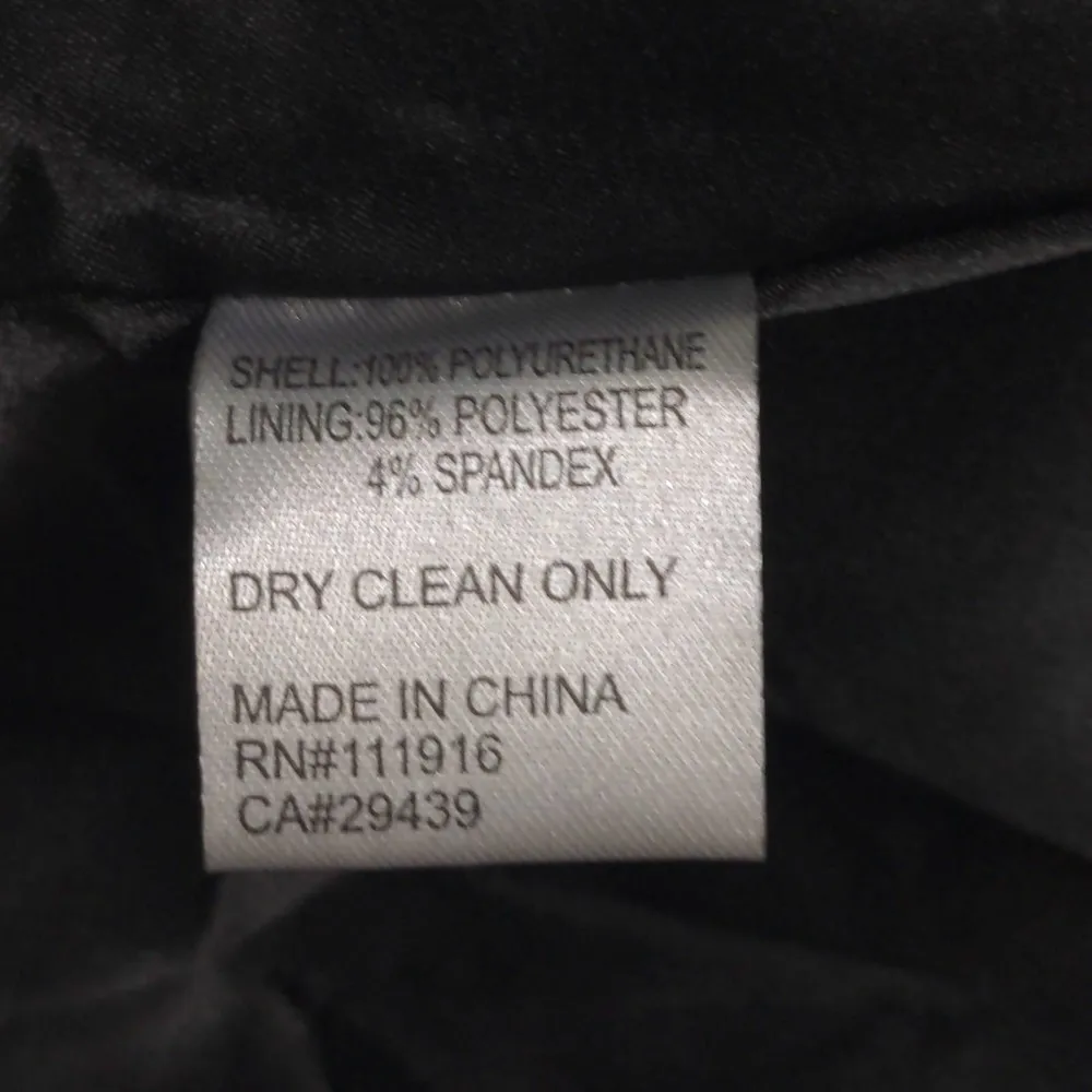 Yumi Kim Berry Blast Skirt Midi Black Vegan Leather Pockets M New - Image 6