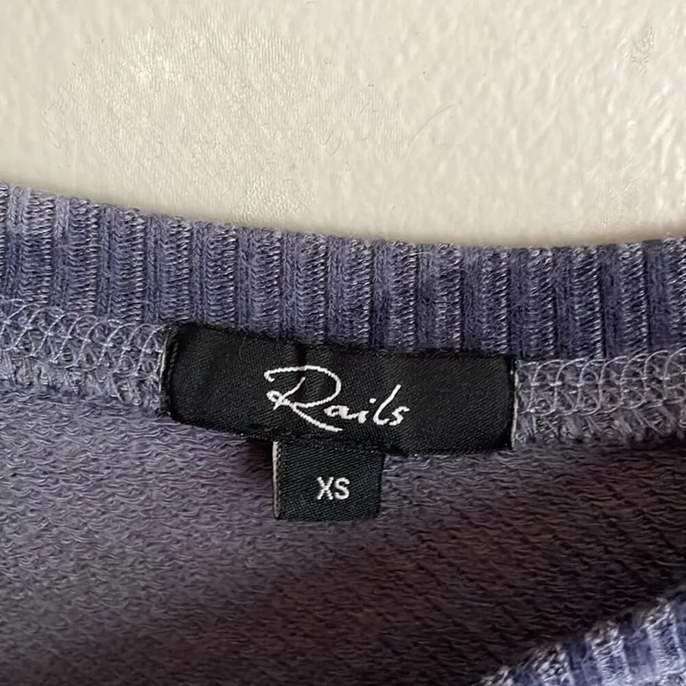 Rails Theo Sweatshirt Blue Indigo Camo - Image 9