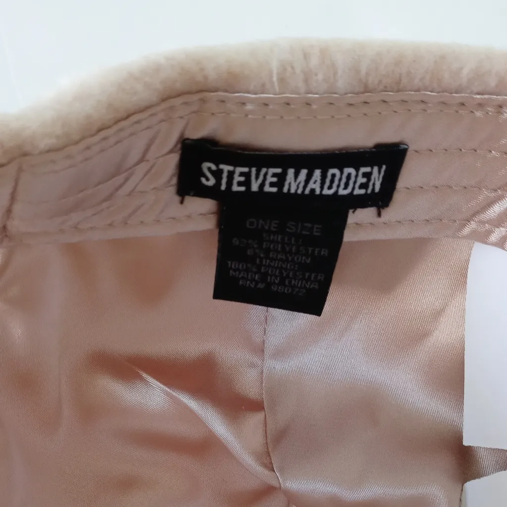 Steve Madden Women's Solid Brushed Baseball Cap - Image 8