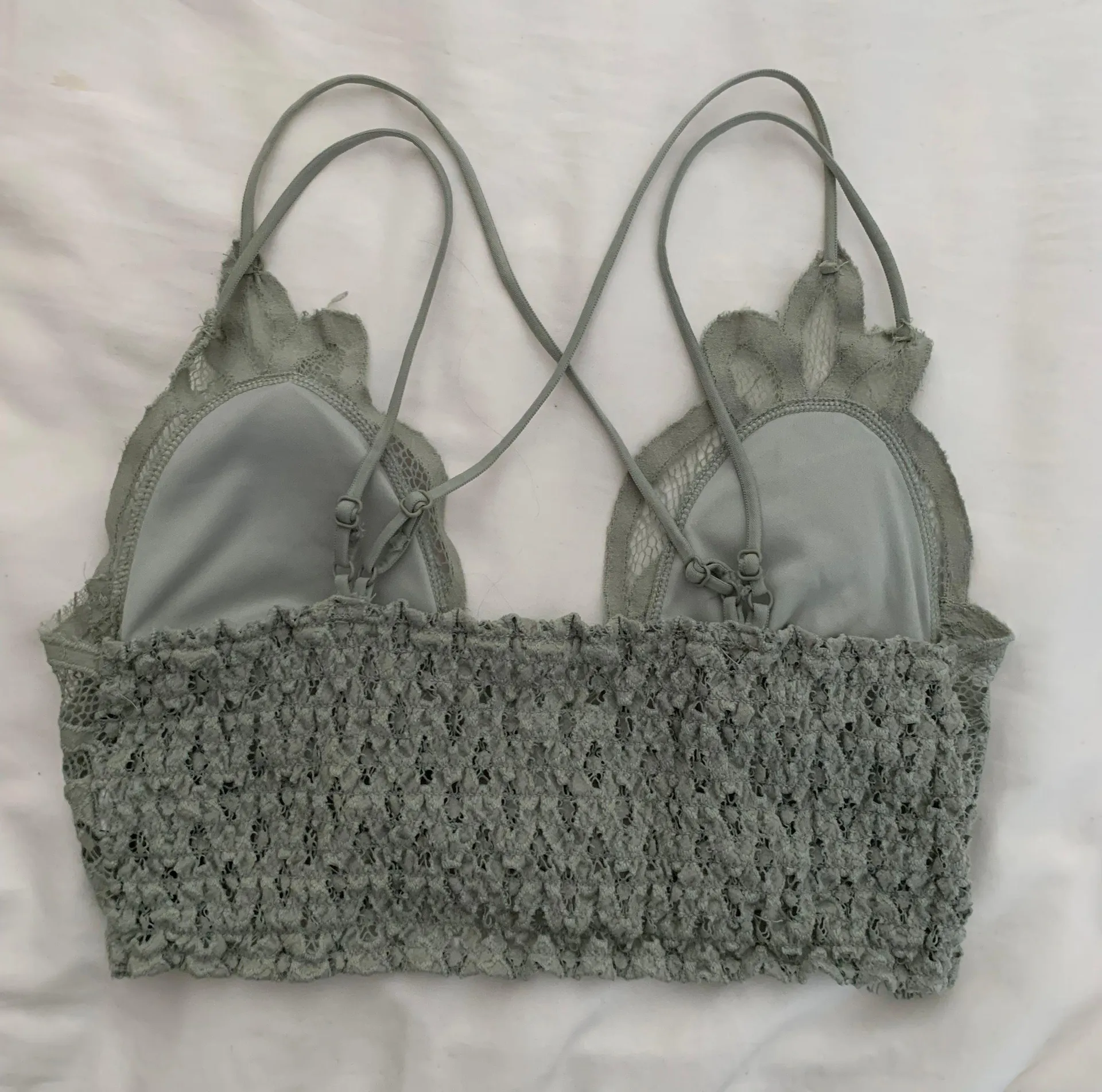 Sage Green Bralette Size M - Image 2