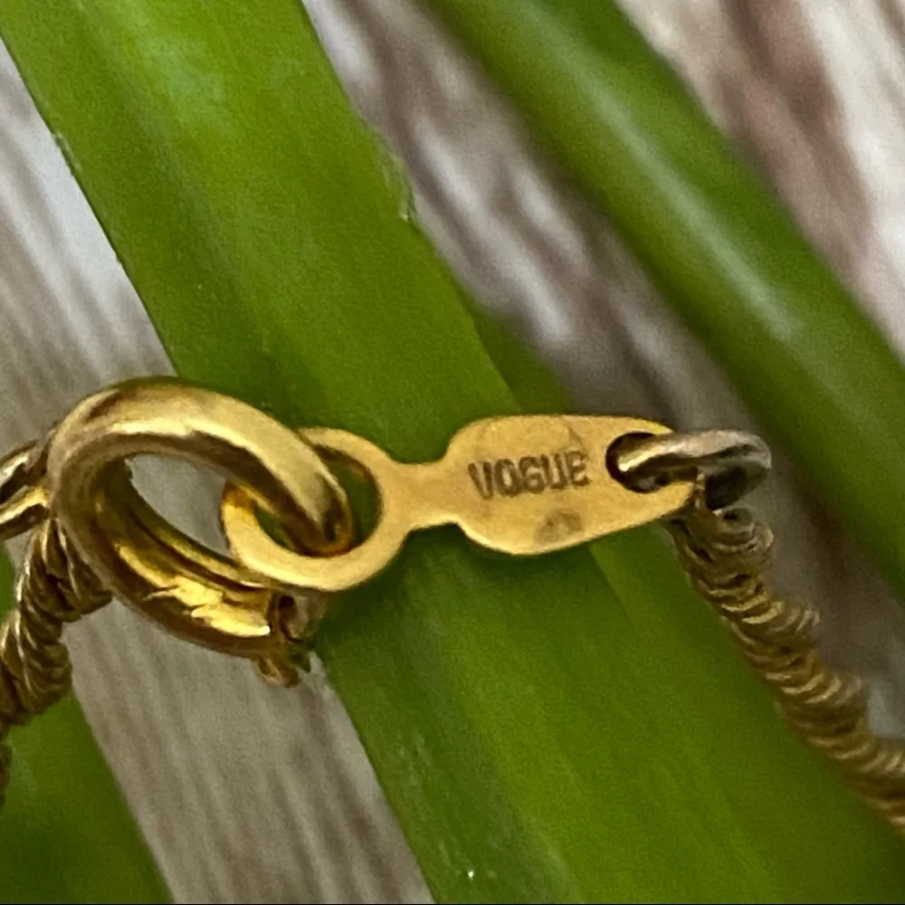 Vintage VOGUE Runway Precious Stones Necklace - Image 15