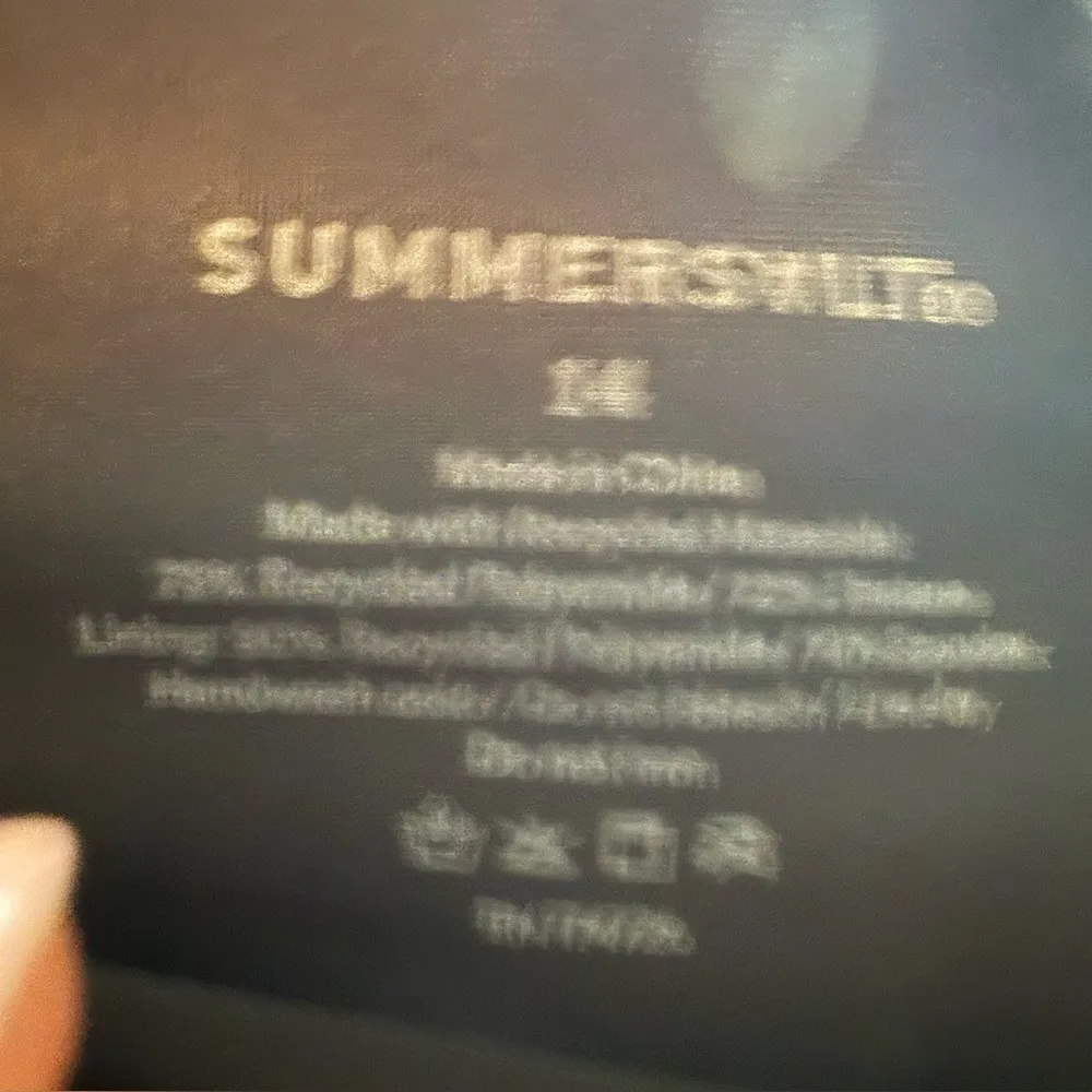 Summersalt One Shoulder Black Size 14 Bathing Top Travel Vacation‎ Summer - Image 4