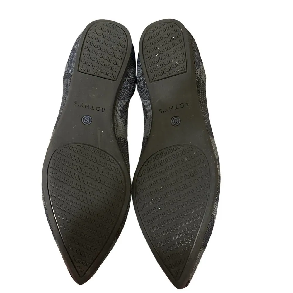 ROTHY'S Camo Camouflage Pony Pointy Flats - Image 4