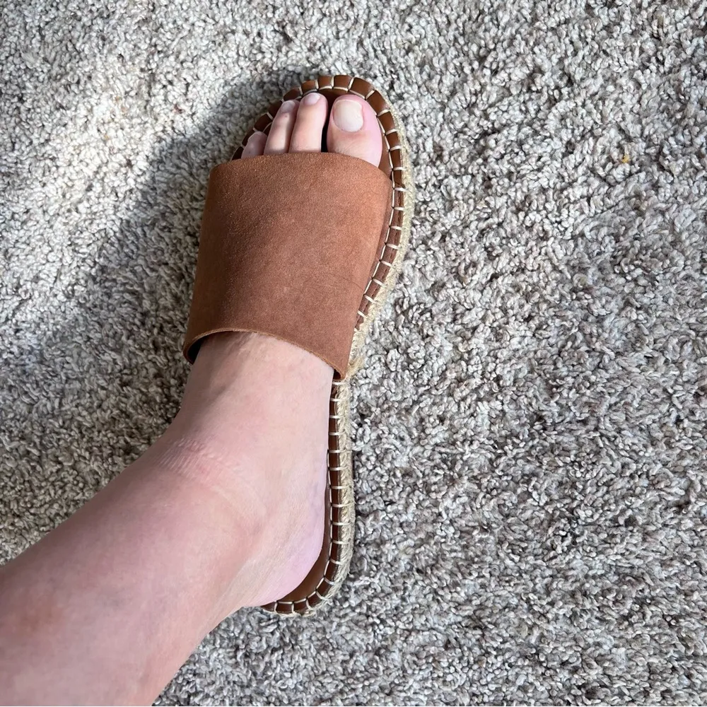 Abercrombie & Fitch Brown Espadrille Sandals - Image 10