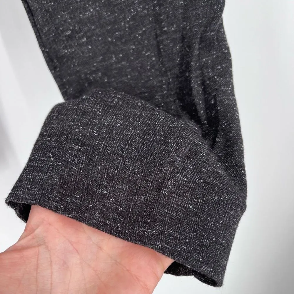 The Limited Dress Pants XS Heathered herringbones white‎ flecks marled - Image 4