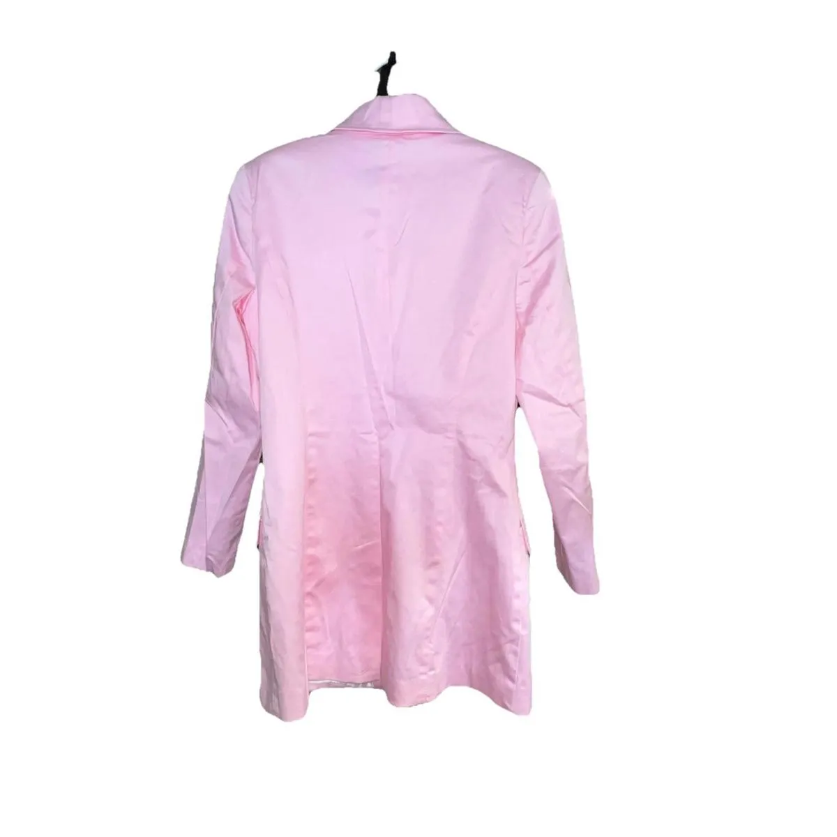 George Pink Cotton Blend Stretch Blazer Jacket Size 6 Barbiecore - Image 9