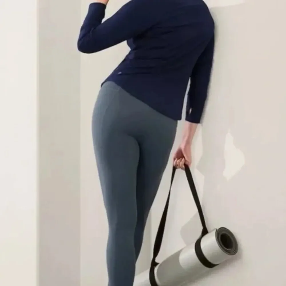 Athleta New  M Salutation Jacket Navy Blue Size Medium - Image 4