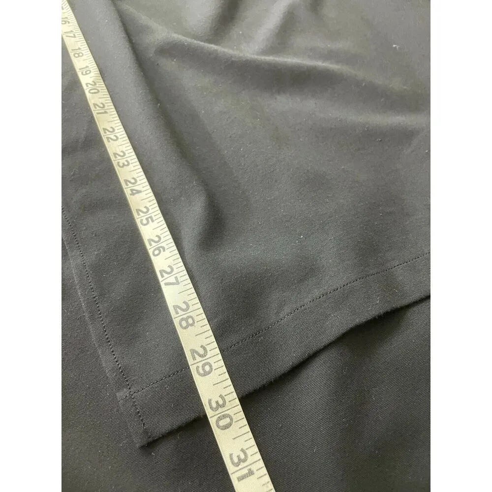 Lafayette 148 New York Black Dress Layered Sleeveless Viscose Blend Size Large - Image 10