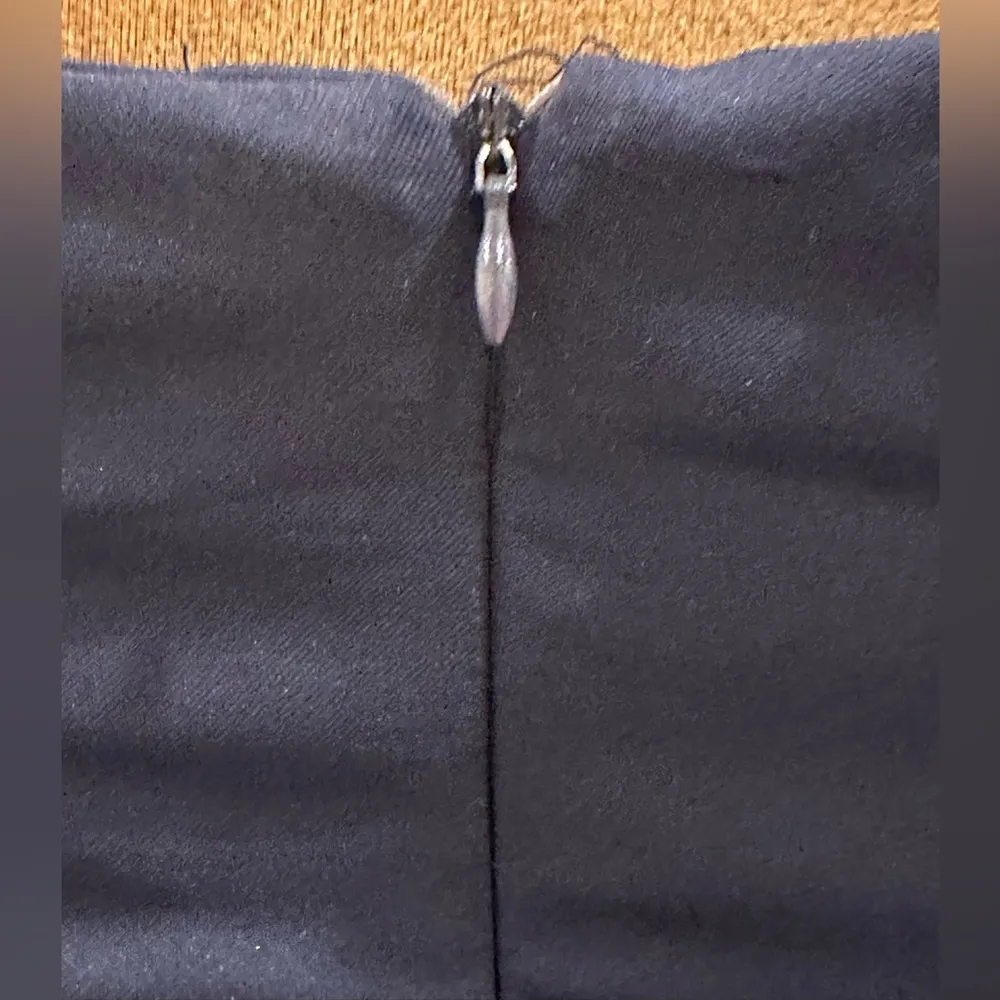 Grace Karin Blue Midi Cold Shoulder Straps & Sweetheart Shape. Sz S. Zipper Back - Image 6