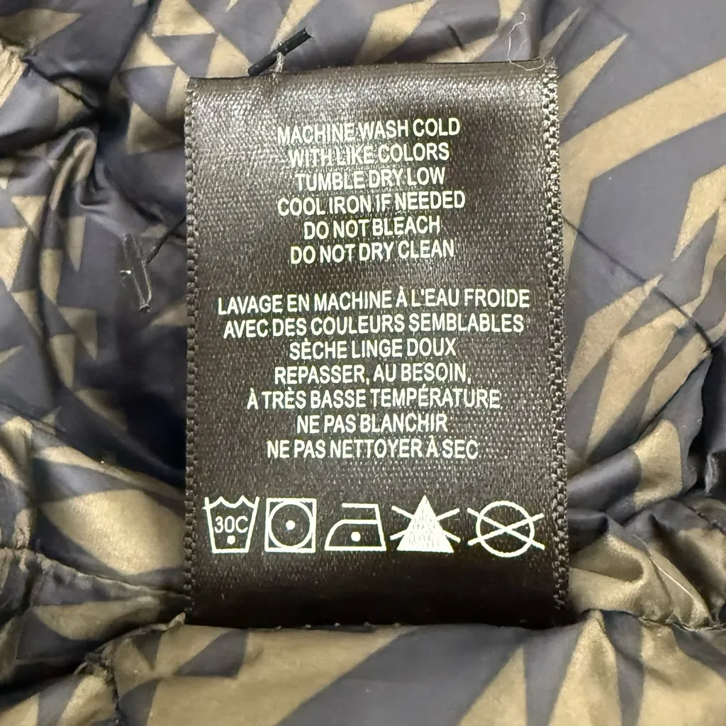 PENDLETON Aztec Print 90% Duck Down Quilted Lightweight Vest Jacket Size XS - Image 11