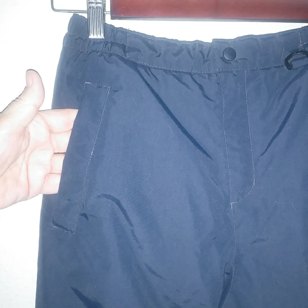 Lands End 14 26x27 Ski Pants Navy - Image 4