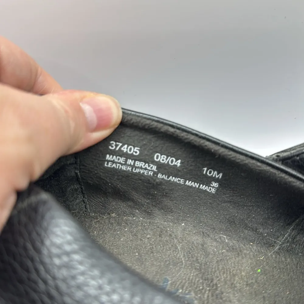 Clarks 37405 Woman's Mary Jane Closed-Toe Loafers Black Leather Size 10 - Image 9