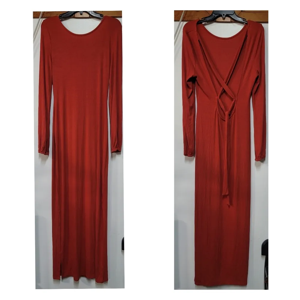 Free people beach Luna Midi Dress - Image 3