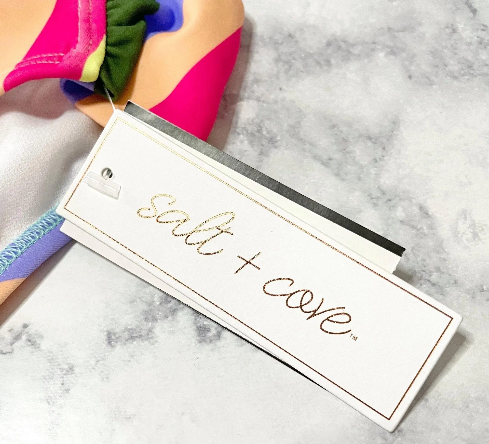 New  Cabana Stripes Shirred Tab Side Hipster Bikini Bottom Size Large - Image 13