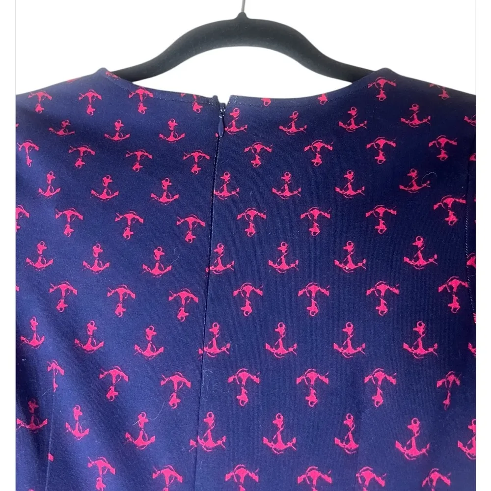 ModCloth Anchors Away Twofer dress nautical sailor print retro size S - Image 5