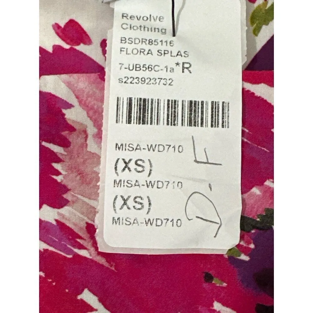 Misa Los Angeles Alec Dress in Flora Splash XSmall Womens Mini Floral - Image 8