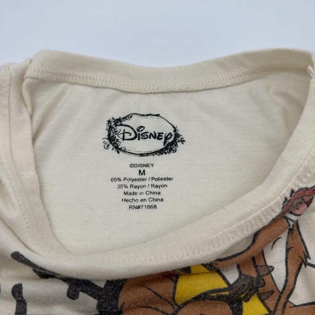 Size Medium Disney The Lion King Simba Pumba Hakuna Matata Summer Tank Top GUC - Image 4