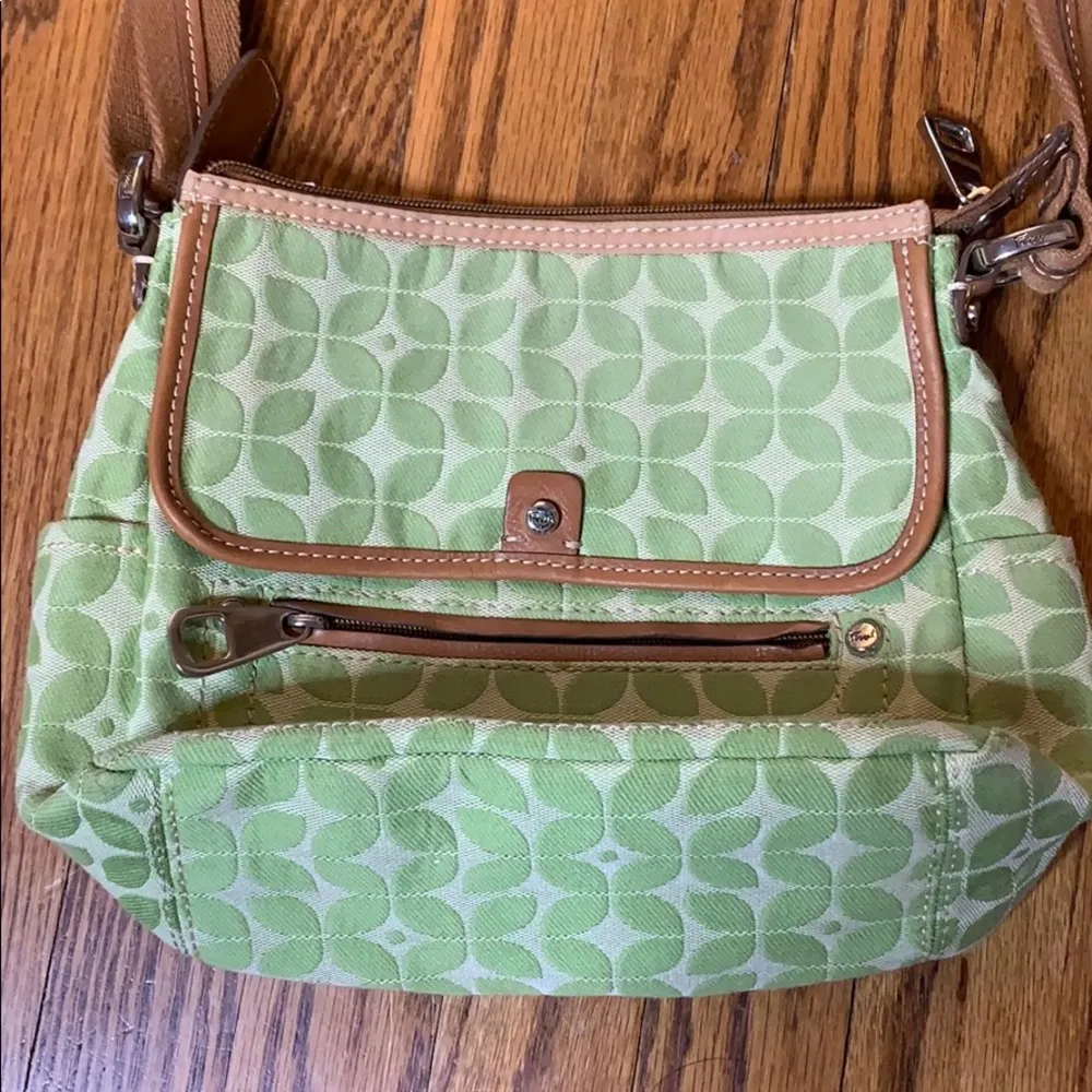 Fossil Printed Canvas Crossbody Purse - Image 2