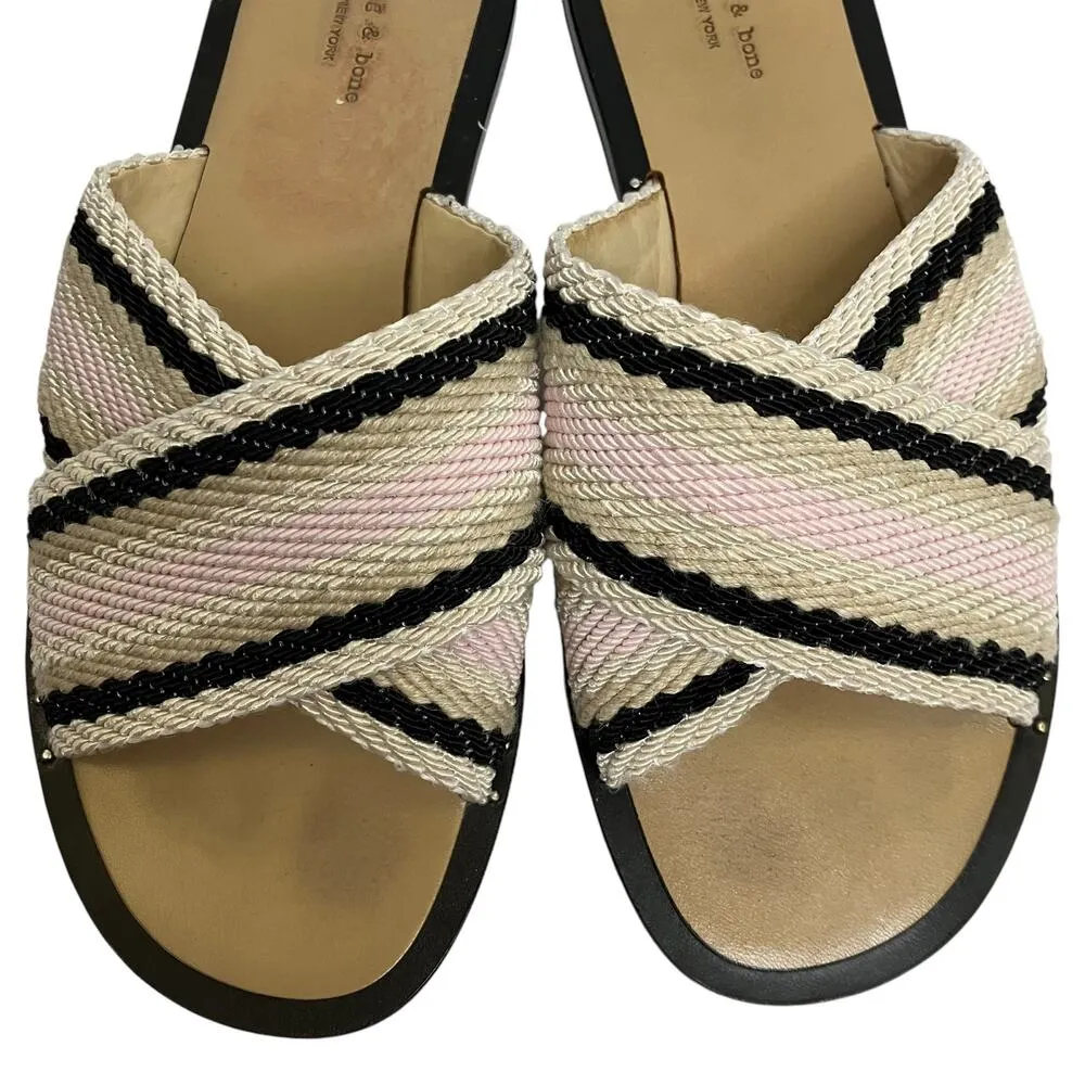 Rag and Bone  Women's Keaton Slides Size 36 - Image 2