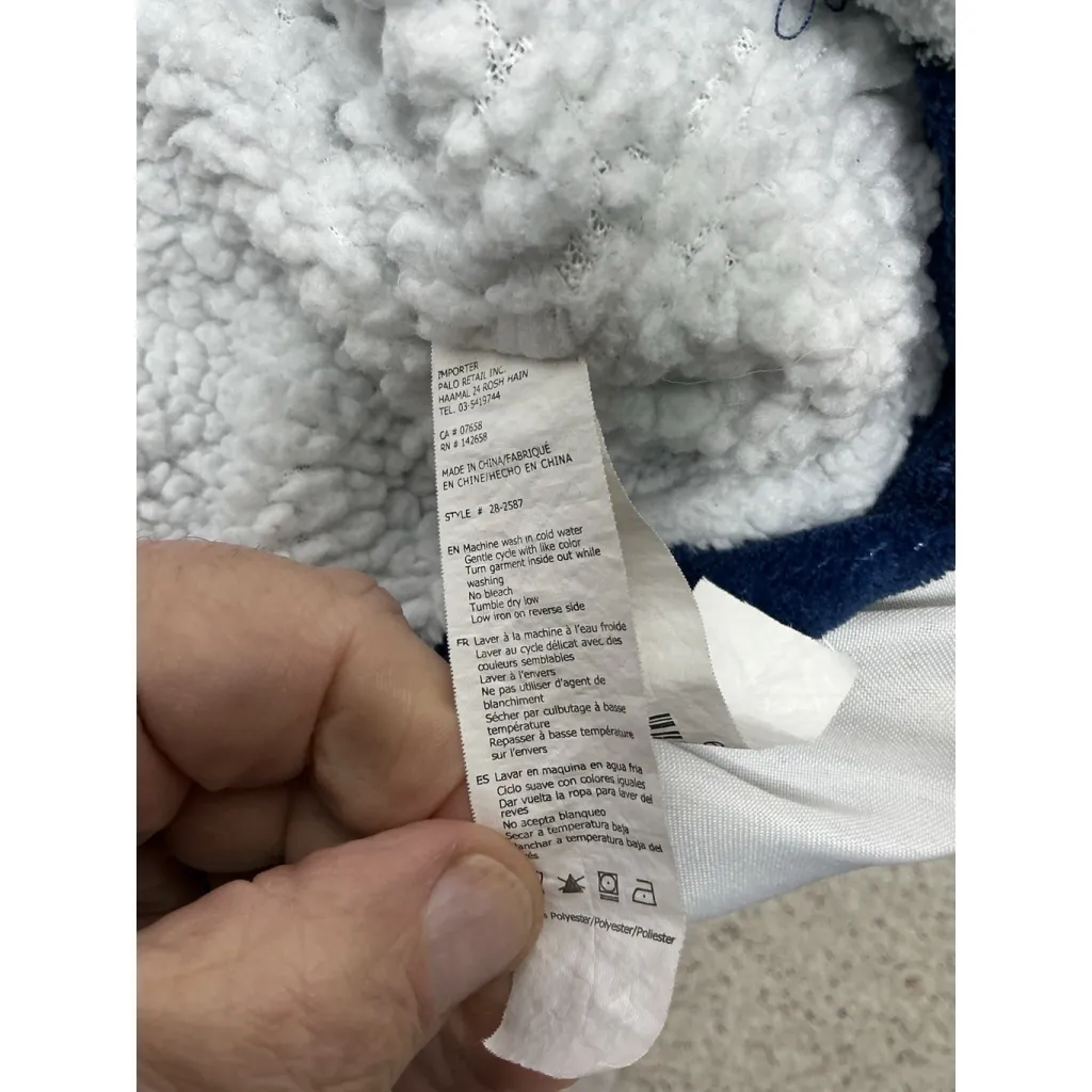 Adult Excellent Condition Weekend Edition Pullover Wearable Hooded blanket S/m Blue - Image 5