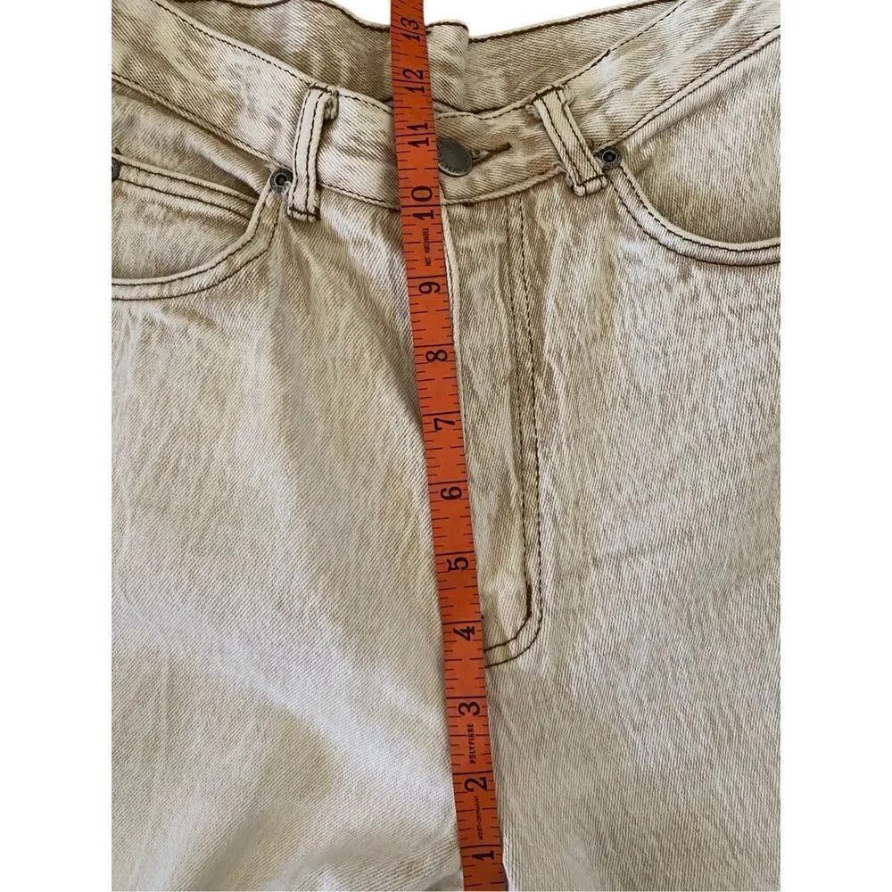 Pure Jeanswear Acid Wash High Waisted Jeans Straight Leg Denim Size undefined - Image 8